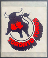 1974 Unused WHA Hockey Decal Toronto Toros Defunct Team Issued Sticker Vintage