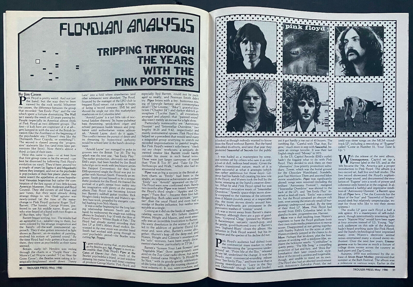Trouser Press Magazine August 1978 Generation X Cheap trick Bill Bruford  Nick Lowe Buzzcocks XTC