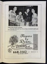 Load image into Gallery viewer, 1964 OHL Hockey Oshawa Generals Program First Game at Civic Auditorium Bobby Orr
