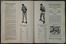 Load image into Gallery viewer, 1941 Heavyweight Championship Fight Boxing Program Polo Grounds Joe Louis v Nova
