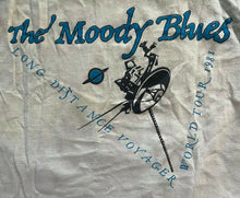 Load image into Gallery viewer, 1981 Moody Blues Long Distance Voyager Vintage Original Concert T-Shirt Sonatex
