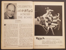 Load image into Gallery viewer, 1958 Maple Leaf Gardens Program Toronto VS Boston Bruins NHL George Armstrong
