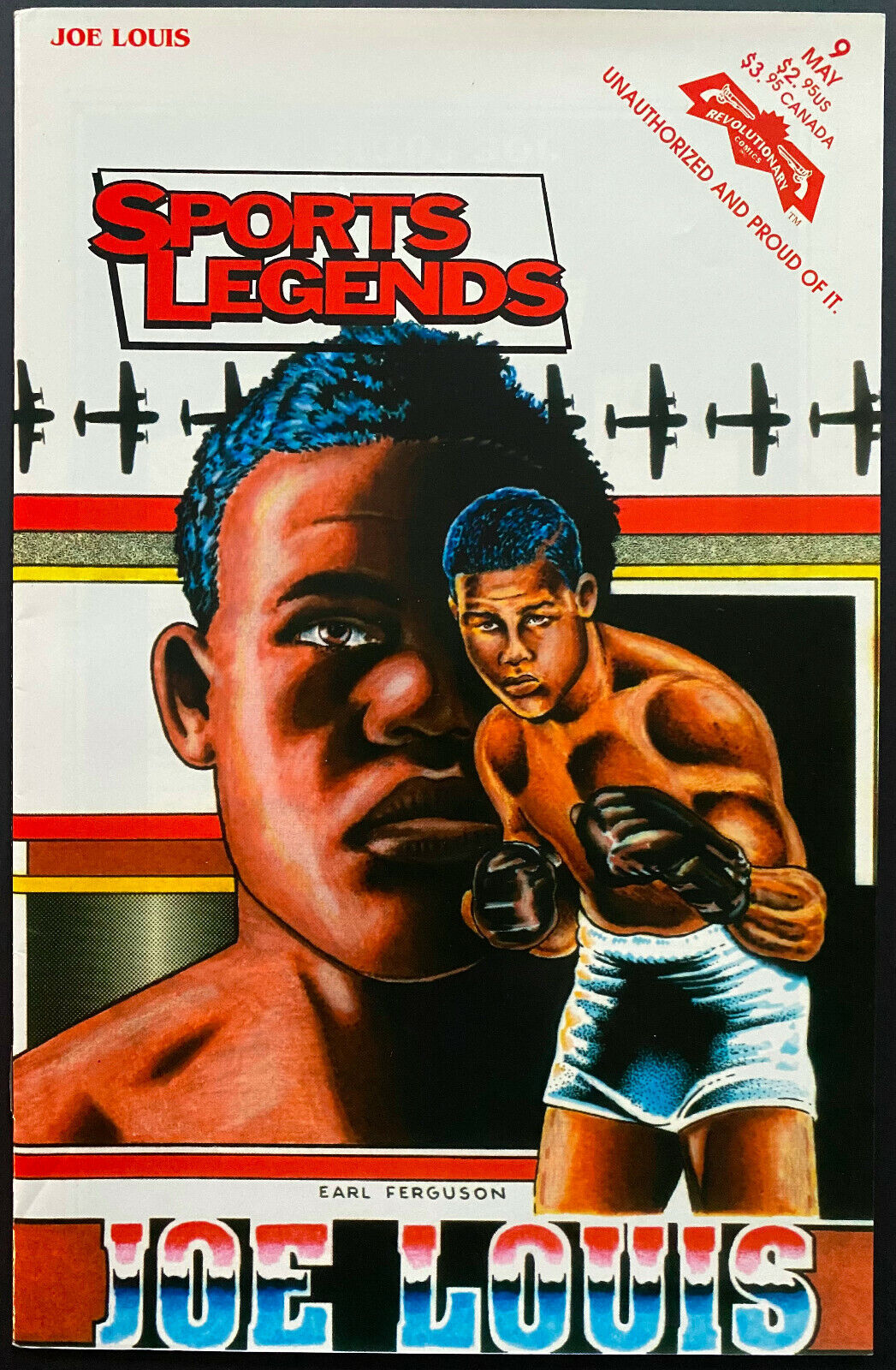 1993 Joe Louis Sports Legend Comic Book Revolutionary Comics Vintage Boxing