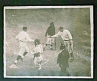 1925 Original Type 1 Photo World Series Game 4 Goose Goslin Vintage