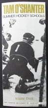 Load image into Gallery viewer, 1969 Tam O' Shanter Summer Hockey Schools Brochure + Application Form + Envelope
