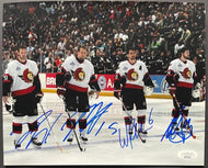 NHL Hockey Ottawa Senators Multi-Signed Photo Spezza Heatley Redden Meszaros JSA