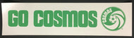 Vintage NASL New York Cosmos Soccer Bumper Sticker Decal Football Club Unused