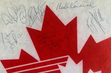 Load image into Gallery viewer, 1985 Signed IIHF World Championships Canada Pennant Autographed Mario Lemieux
