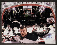 Martin Brodeur Signed Netcam Photo New Jersey Devils Large Autograph HOF NHL
