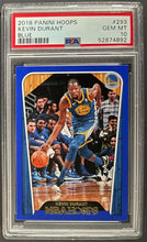 Load image into Gallery viewer, 2018 Panini Hoops #293 Kevin Durant PSA Gem-MT 10 Blue Golden State Warriors NBA
