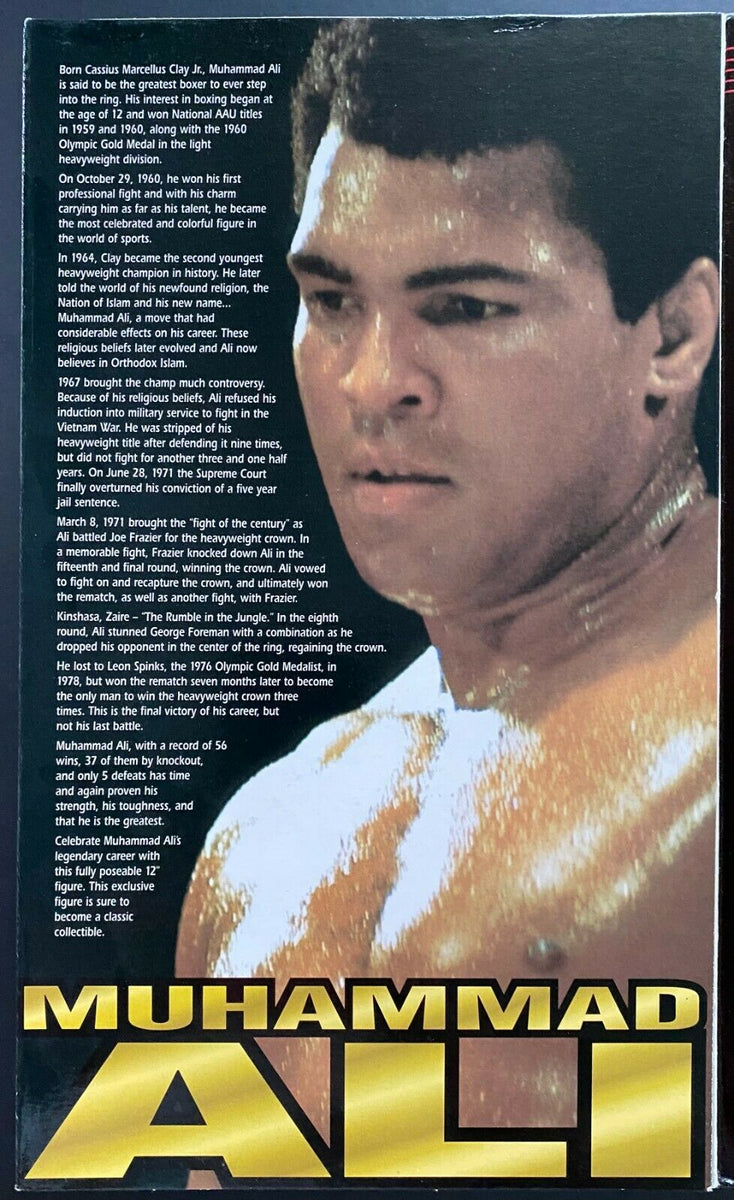 1997 Starting Line Up Timeless Legends Muhammad Ali Poseable Action Fi ...
