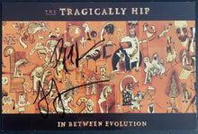 Load image into Gallery viewer, The Tragically Hip In Between Evolution Postcard 2 Members Signed Autographed
