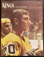 1971 NHL Hockey Forum Program Los Angeles Kings v Boston Bruins Historical Game