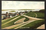 1900s Canadian Postcard Halifax From Citadel Nova Scotia Historical Site Vintage