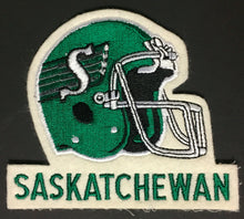 Load image into Gallery viewer, Saskatchewan Roughriders Jersey Patch CFL Football Vintage Crest Helmet Logo
