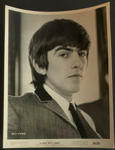 Load image into Gallery viewer, 1964 Beatles United Artists Press Photo George Harrison &quot;A Hard Day&#39;s Night&quot;
