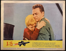 Load image into Gallery viewer, 1961 Vintage Lobby Card Poster X-15 Charles Bronson Mary Tyler Moore Retro
