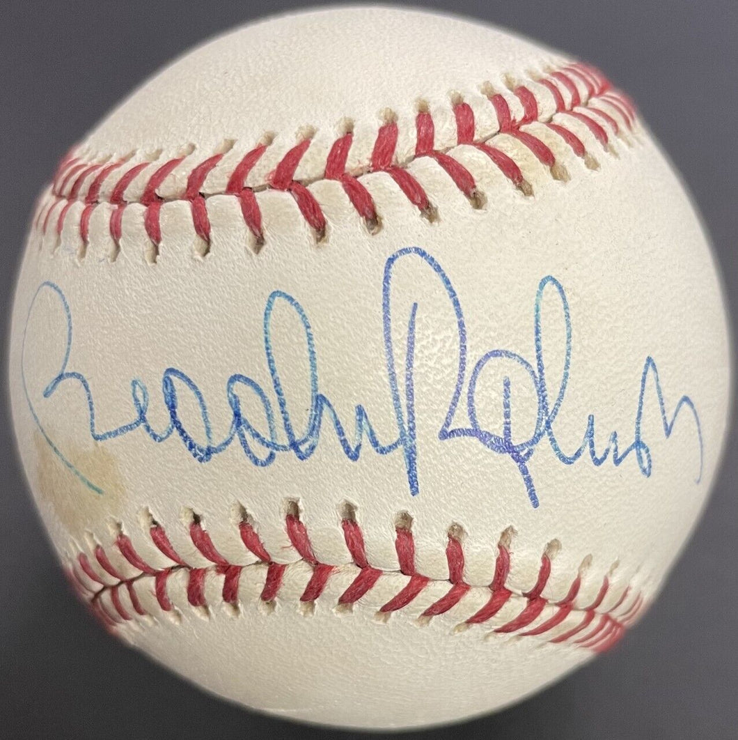 Brooks Robinson Autographed Major League Rawlings Baseball Signed Orioles JSA