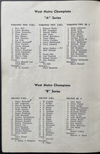 Load image into Gallery viewer, 1961 Little NHL Minor Hockey Tournament Program Bobby Orr Parry Sound Vintage
