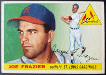 Load image into Gallery viewer, 1955 Topps Baseball #89 Joe Frazier St. Louis Cardinals Vintage MLB Card
