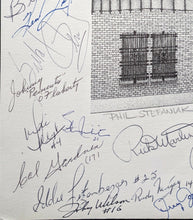 Load image into Gallery viewer, Maple Leaf Gardens Print Autographed Signed by 25+ Hockey HOFers Toronto NHL VTG
