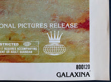 Load image into Gallery viewer, 1980 Vintage Galaxina Movie Poster Dorothy Stratten Stephen Macht Sci-Fi
