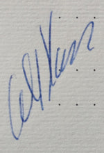 Load image into Gallery viewer, 1971 Alex Karras + Tony Kubek Autographed Info Card Signed MLB NFL Signed JSA
