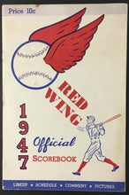 Load image into Gallery viewer, 1947 International League Baseball Program Rochester vs Toronto Maple Leafs IL
