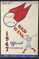 1947 International League Baseball Program Rochester vs Toronto Maple Leafs IL