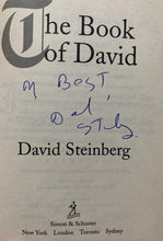 Load image into Gallery viewer, David Steinberg Autographed Signed The Book of David Hardcover Book Celebrity
