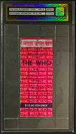 1982 The Who In Concert Ticket Stub Rich Stadium Orchard Park icert Authentic