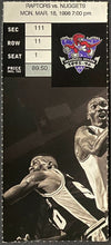 Load image into Gallery viewer, 1995-96 Toronto Raptors Inaugural Season Ticket Stub VTG NBA Basketball
