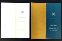 Load image into Gallery viewer, 1965 Toronto City Hall + Nathan Phillips Square Program From Grand Opening

