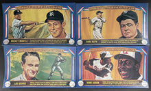 Load image into Gallery viewer, 1982 Davco Hall of Fame Baseball Star Cards x21 Vintage MLB Ruth, Gehrig, Mantle
