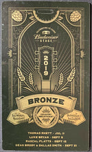 Load image into Gallery viewer, 2016 Country Music Concert Budweiser Stage Toronto Handbill + VIP Ticket Bryan +
