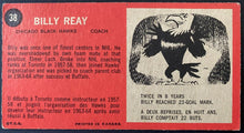 Load image into Gallery viewer, 1964-65 Vintage Chicago Blackhawks Bill Reay Topps Tallboy NHL Hockey Card
