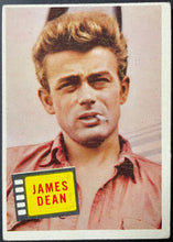 Load image into Gallery viewer, 1957 Topps Hit Stars Trading Card James Dean #71 Non Sports Vintage
