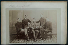 Load image into Gallery viewer, 1896 Ottawa Hockey Club Cabinet Photo Fred Chittick Signed + HOFers Pictured

