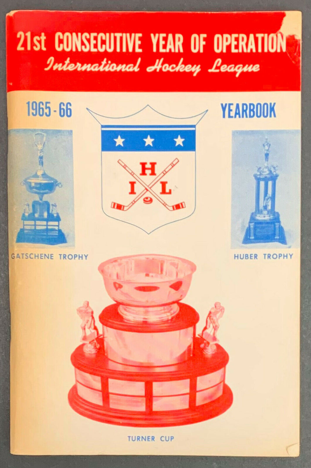 1965-66 International Hockey League IHL Media Guide Yearbook Vintage ...