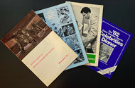 4 Vintage Sports Celebrities Dinner Program 1960-1982 9th 13th 21st 31st