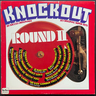 1978 LP Record Knockout Round ii 20 Original Super Hits Teevee International