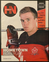 Load image into Gallery viewer, December 2014 Hockey Now Magazine NHL Star Connor McDavid on Cover WJHC Preview
