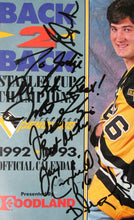 Load image into Gallery viewer, 1992-1993 Stanley Cup Champions Pittsburgh Penguins Calendar - 22 Player Autos
