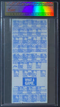 Load image into Gallery viewer, 1997 World Series Game 7 Full Ticket Pro Player Stadium Florida Marlins Indians
