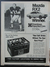 Load image into Gallery viewer, 1973 Canad Inns Stadium CFL Program Toronto Argonauts vs Winnipeg Blue Bombers
