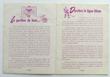 Load image into Gallery viewer, 1950s Rare French Hockey Instructional Booklet By Dick Irvin - Maurice Richard
