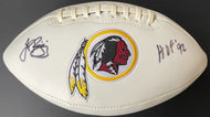 John Riggins Autographed Wilson Football Signed Washington Redskins HOF Fanatics
