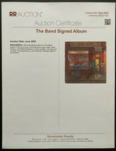 Load image into Gallery viewer, 1973 The Band Moondog Matinee Album Signed Helm Hudson Robertson Autographed LOA
