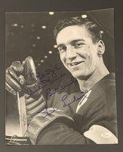 Load image into Gallery viewer, Ted Lindsay Autographed Oversized NHL Hockey Photo Detroit Red Wings Signed JSA
