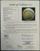 Load image into Gallery viewer, 1951 MLB All Stars + Attendees Multi Signed Autographed Baseball x25 Ty Cobb JSA
